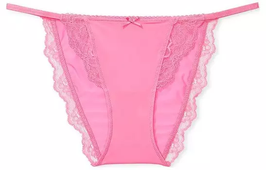 Женские трусы Victoria's Secret, цвет 1 strip (pink)