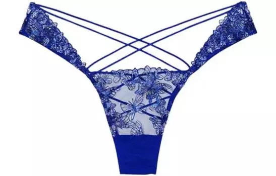Женские трусы Victoria's Secret, цвет 5Y7Q royal blue