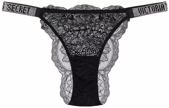 Женские трусы Victoria's Secret, цвет Black