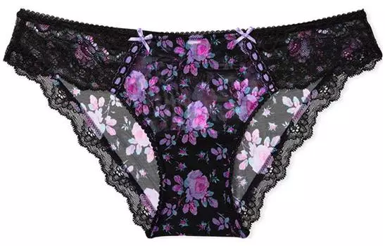 Женские трусы Victoria's Secret, цвет Black