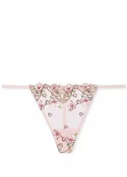 Женские трусы Victoria's Secret, цвет Champagne embroidery half pack