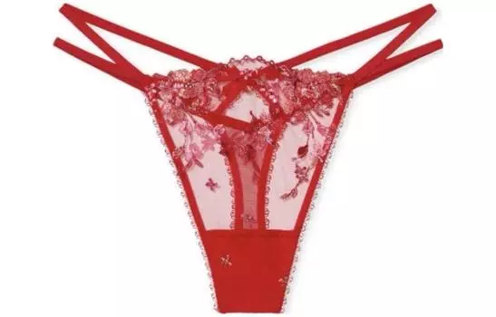 Женские трусы Victoria's Secret, Красный