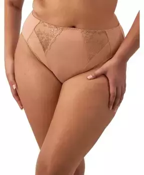 Женские трусы Zarla High Leg Brief Elomi, коричневый/бежевый