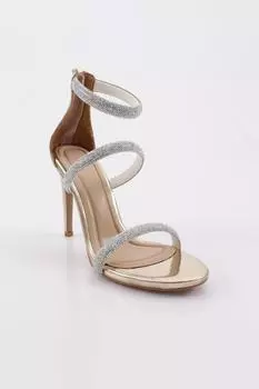 Женские туфли 2001 года на каблуке с вышивкой и завязками на щиколотке DGN, розовый