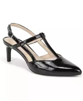 Женские туфли Aire с Т-образным ремешком и пяткой на пятке LifeStride, черный