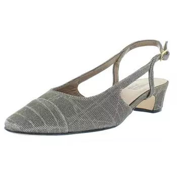 Женские туфли Aliz Slip On Slingback на каблуке VANELi, цвет platinum