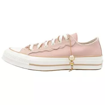 Женские туфли All Star Lift Canvas с низким верхом розового цвета Converse