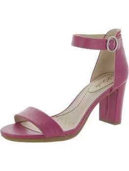 Женские туфли Averly из искусственной кожи с открытым носком на каблуке LifeStride, цвет raspberry smooth