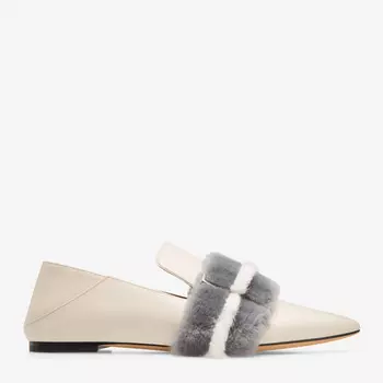 Женские туфли Bally Hamelia 6223320 из кожи теленка с мехом, мультиколор