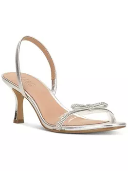 Женские туфли без шнуровки Linette на каблуке с ремешком на щиколотке INC, серебро