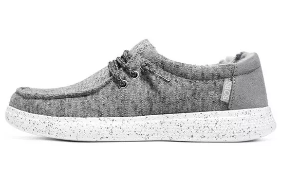Женские туфли Bobs Lifestyle с низким верхом, серые Skechers
