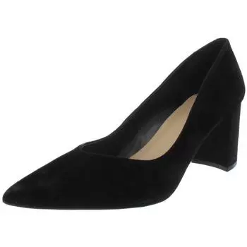 Женские туфли Caitlin из замши с острым носком Marc Fisher, черный