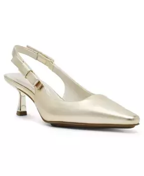 Женские туфли Carmel Slingback на каблуке-рюмочке Anne Klein, золотой