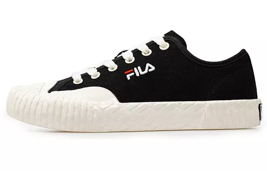 Женские туфли Carve Canvas с низким верхом, черные Fila Fusion