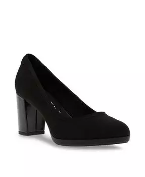 Женские туфли Castana Anne Klein, цвет Black Stretch