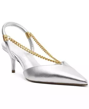 Женские туфли Charli Low Stiletto Arezzo, серебряный