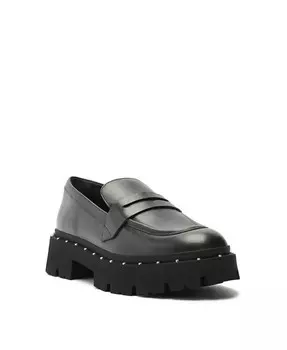 Женские туфли Christie на плоской подошве с круглым носком Schutz, черный