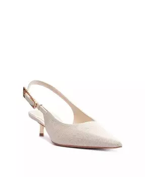 Женские туфли Ciara Slingback на каблуке-рюмочке Schutz, коричневый/бежевый