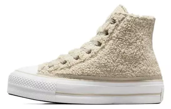 Женские туфли для скейтбординга Converse All Star Lift, Off-white