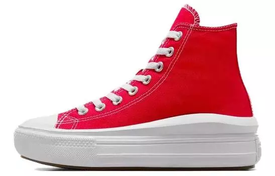 Женские туфли для скейтбординга Converse All Star Move, Red and White
