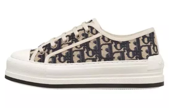 Кроссовки DIOR Walk'N'DIOR Platform Deep Blue Women's