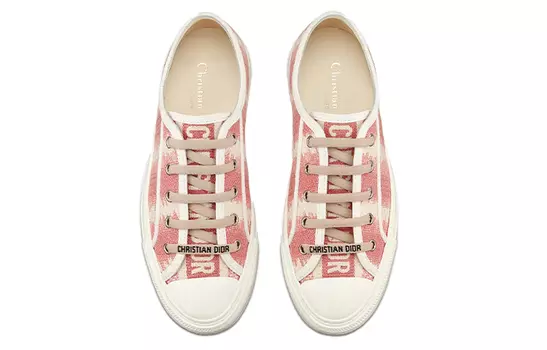 Кроссовки Walk'n'DIOR Skateboard Shoes Women's Low-Top Pink