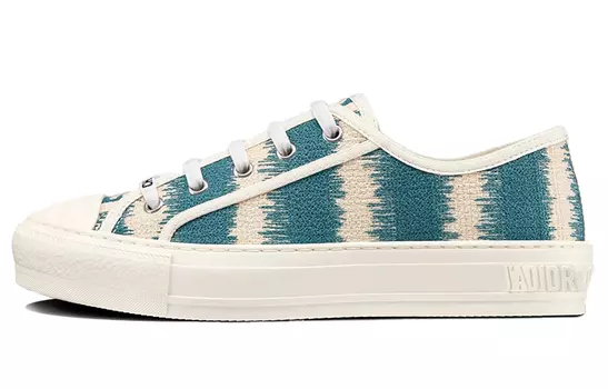 Кроссовки Walk'n'DIOR Skateboard Shoes Women's Low-Top Deep Sea Blue