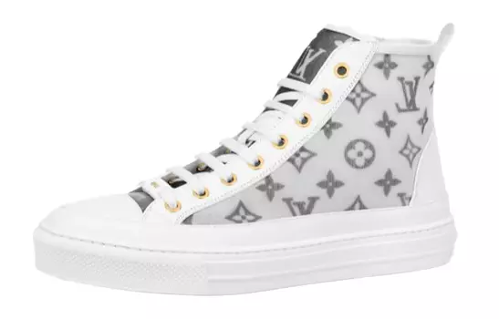 Кроссовки LOUIS VUITTON Stellar Ankle Sneakers 'White Grey' Women's