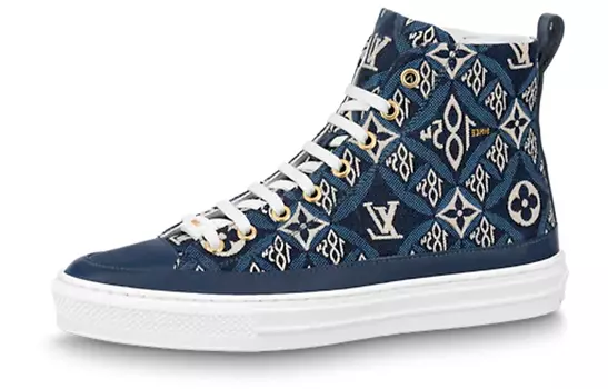 Кроссовки LOUIS VUITTON Stellar Ankle Sneakers 'Blue' Women's
