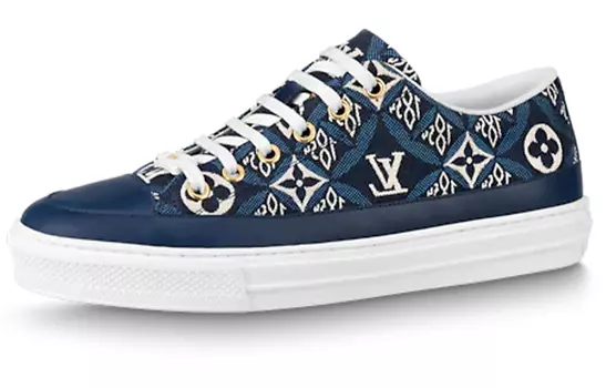 Кроссовки LOUIS VUITTON Stellar Sneakers 'Blue Monogram' Women's