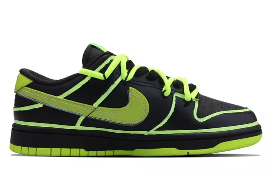 Женские туфли для скейтбординга Nike Dunk, Black