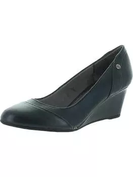 Женские туфли Dreams из искусственной кожи с круглым носком на каблуке LifeStride, цвет navy vinci