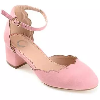 Женские туфли Edna Pump широкого кроя из коллекции Journee, красный