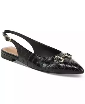 Женские туфли Emersynn на плоской подошве с открытой пяткой и острым носком из пеноматериала с эффектом памяти Giani Bernini, черный