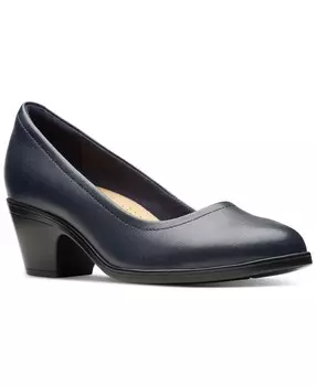 Женские туфли Emily Ruby Comfort на блочном каблуке Clarks