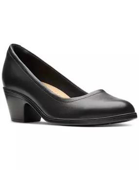 Женские туфли Emily Ruby Comfort на блочном каблуке Clarks