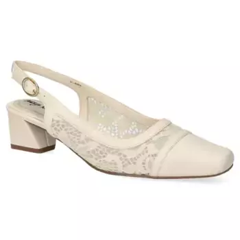 Женские туфли Fortune с квадратным носком и открытой пяткой Easy Street, бежевый