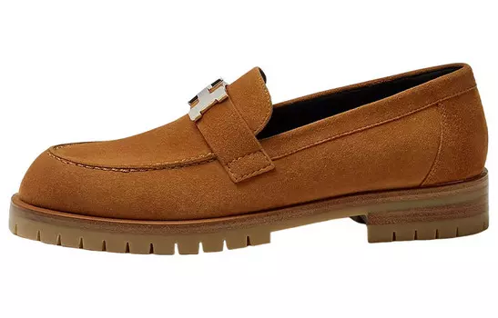 Женские туфли Hermes, коричневый