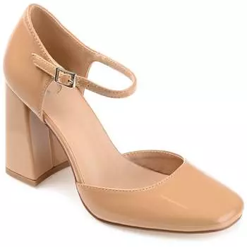 Женские туфли Hesster Pump из коллекции Journee, цвет tan