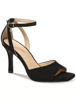 Женские туфли из искусственной замши с ремешком на щиколотке Thalia Sodi, цвет black mc