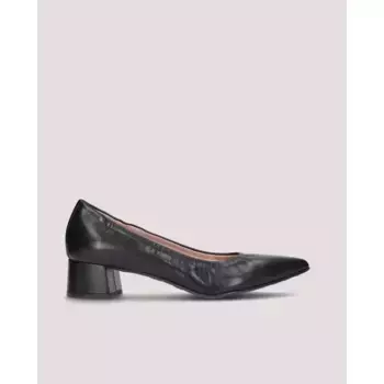 Женские туфли из кожи наппа черного цвета Pretty Ballerinas, черный