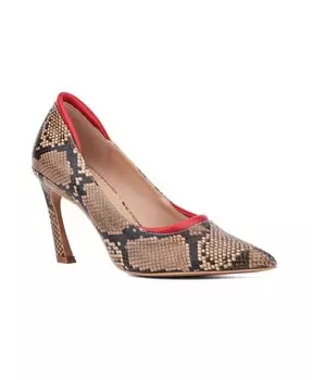 Женские туфли Kailynn — туфли-лодочки с заостренной текстурой New York & Company, цвет Natural