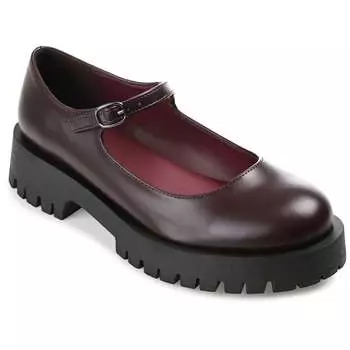 Женские туфли Kamie Flat из коллекции Journee Collection, цвет wine