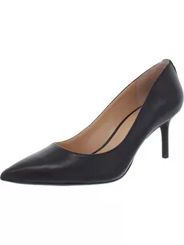 Женские туфли Lanette с острым носком на каблуке с острым носком Lauren Ralph Lauren, цвет Black Super Soft Leather