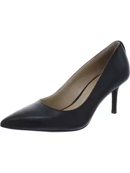Женские туфли Lanette с острым носком на каблуке с острым носком Lauren Ralph Lauren, цвет Black/Super Soft Leather