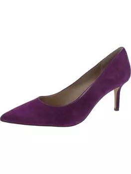 Женские туфли Lanette с острым носком на каблуке с острым носком Lauren Ralph Lauren, цвет Plum Kidsuede