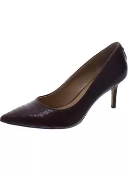Женские туфли Lanette с острым носком на каблуке с острым носком Lauren Ralph Lauren, цвет Purple Croc
