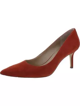 Женские туфли Lanette с острым носком на каблуке с острым носком Lauren Ralph Lauren, цвет Red Kidsuede