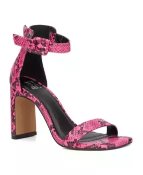 Женские туфли Lexi на каблуке с ремешком на щиколотке New York & Company, розовый