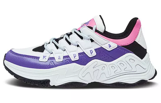 Женские туфли Lifestyle Low-top Фиолетовый/белый/черный/розовый Kappa